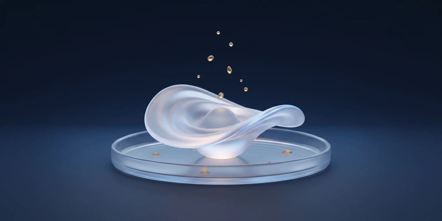 Gold droplets thrown off a frozen wave, collected in a tray